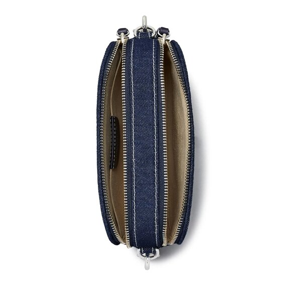 Tory Burch Mini Miller Denim Crossbody Bag - Picture 5 of 10